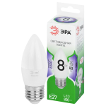 LED B35-8W-865-E27 GL  Лампа светодиодная ЭРА GREEN LINE LED B35-8W-865-E27 GL 8Вт свеча холодный свет E27