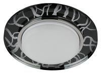 DK80 WH/BK Светильник ЭРА под лампу Gx53, 220V,13W, белый/черный (30/1200)