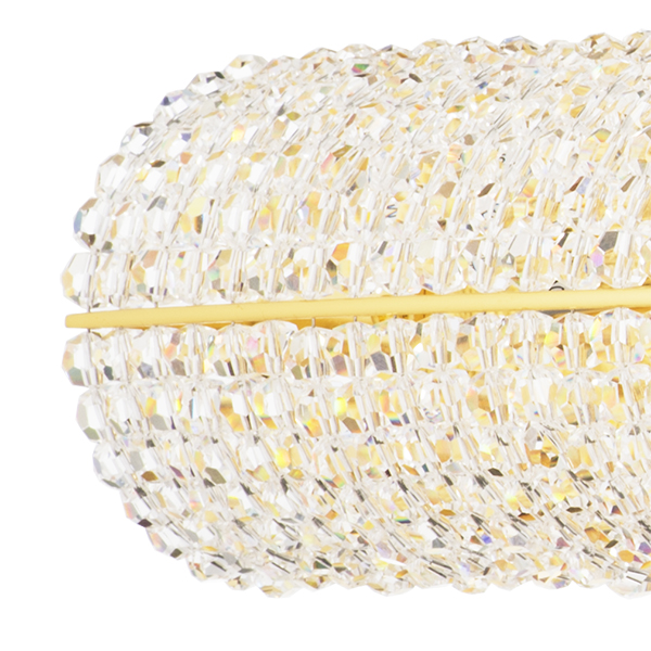 704642 Бра зерк. MONILE 4х40W E14 24K ЗОЛОТО