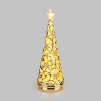 Фигура на подставке Елочка 9,8x9,8x30 см, питание 3xАА и провод USB NEON-NIGHT