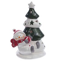 741245 Фигурка декоративная Елка с подсветкой  L11 W7 5 H15 5 см