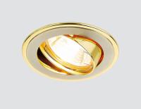 104A SN/G Сатин никель/золото MR16