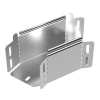 Угол горизонтальный 45 градусов Стандарт INOX (AISI 304) 100х100 Промрукав