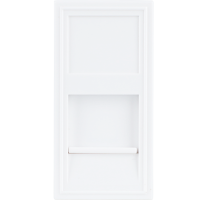 Розетка DEC RJ45 FTP кат.6, 1мод., бел. (22.5х45мм), серия (тип) DEC