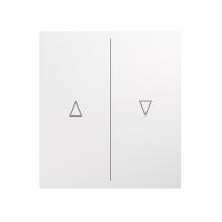 Выключатель STRONG 2 кл для жалюзи возвратный 10А с/у жемчуг KRANZ