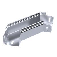 Угол горизонтальный 90 градусов Стандарт INOX (AISI 316) 50х50 Промрукав