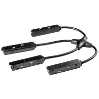 509294 Соединитель трековый X-образный гибкий UNO 48V ЧЕРНЫЙ