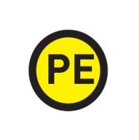 Знак PE (d20мм.) EKF