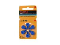 Батарейки Kodak ZA675-6BL [KZA675-6] MAX Hearing Aid (360/1800/45000)