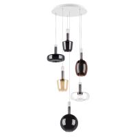 792169 Люстра DISCO 6x6W LED 1200LM G БЕЛЫЙ/МУЛЬТИКОЛОР 3000К