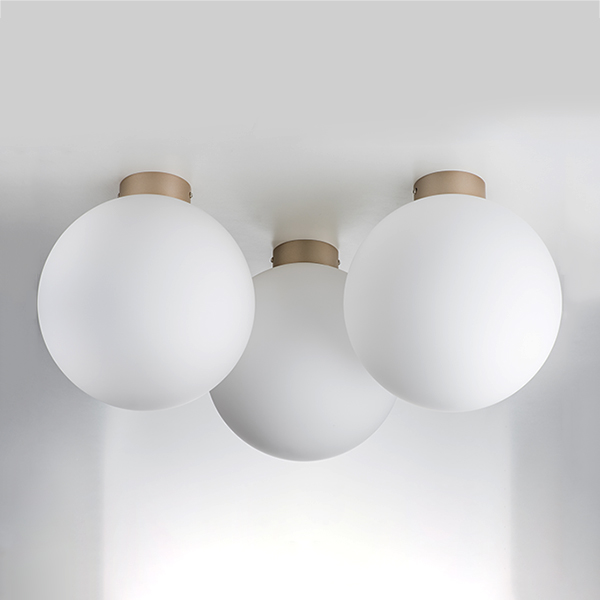 812033 Люстра GLOBO 1х40W E14 champagn gold/white