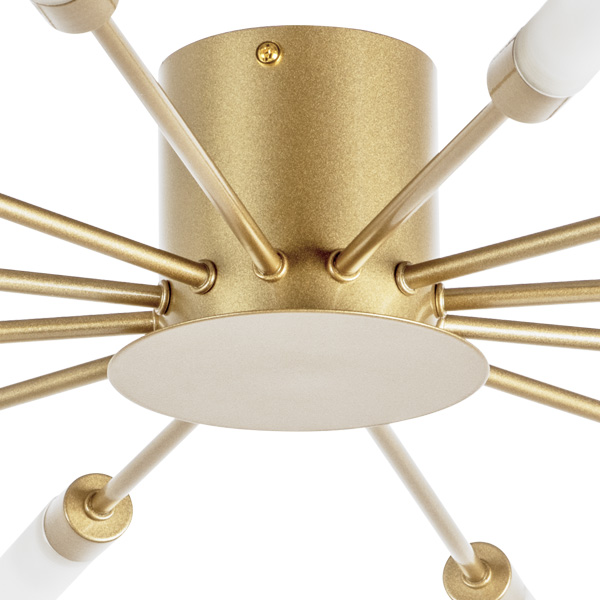 732123 Люстра RAGNO 12х5W(led) G9 ШАМПАНЬ/ЗОЛОТО