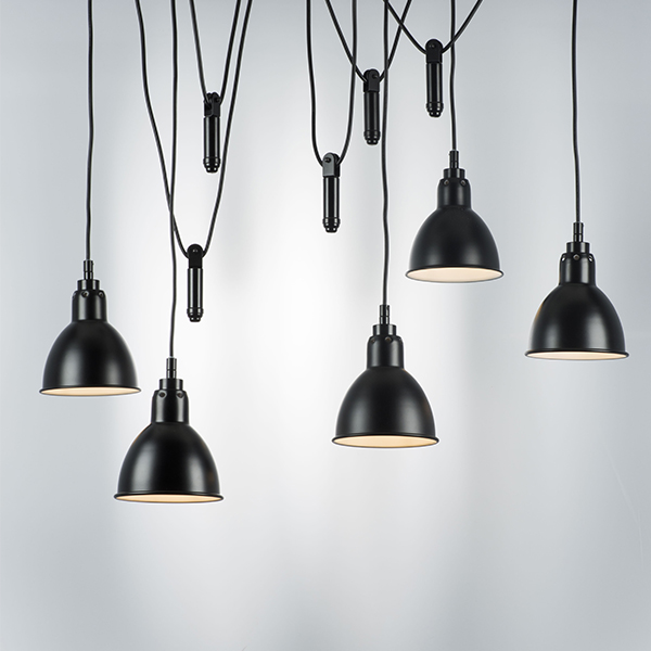 761057 Люстра ACROBATA 5х40W E14 ЧЕРНЫЙ