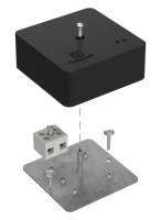 Коробка огнестойкая для кабель-канала 40-0450-FR6.0-2 Е15-Е120 RAL9005 75х75х30 (87 шт/кор) Промрукав