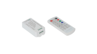 Контроллер RGB, 2.4G с пультом, 21 кноп., DC12/24V, <16A(MAX)