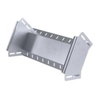 Угол вертикальный внешний 90 градусов Стандарт INOX (AISI 316) 500х100 Промрукав