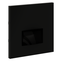 Накладка для датчика движения встраиваемого, S70 (черный матовый)