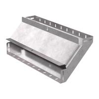 Угол вертикальный внутренний 90 градусов с крышкой Стандарт 500х80 Промрукав