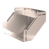 Угол вертикальный внутренний 90 градусов Стандарт INOX (AISI 409) 300х100 Промрукав