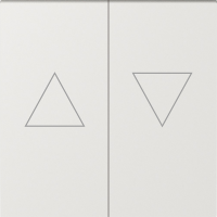 Клавиша 2-я со стрелками для жалюзи, матовый кашемир, серия A07