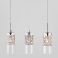 Подвесной светильник с плафонами 50148/3 хром