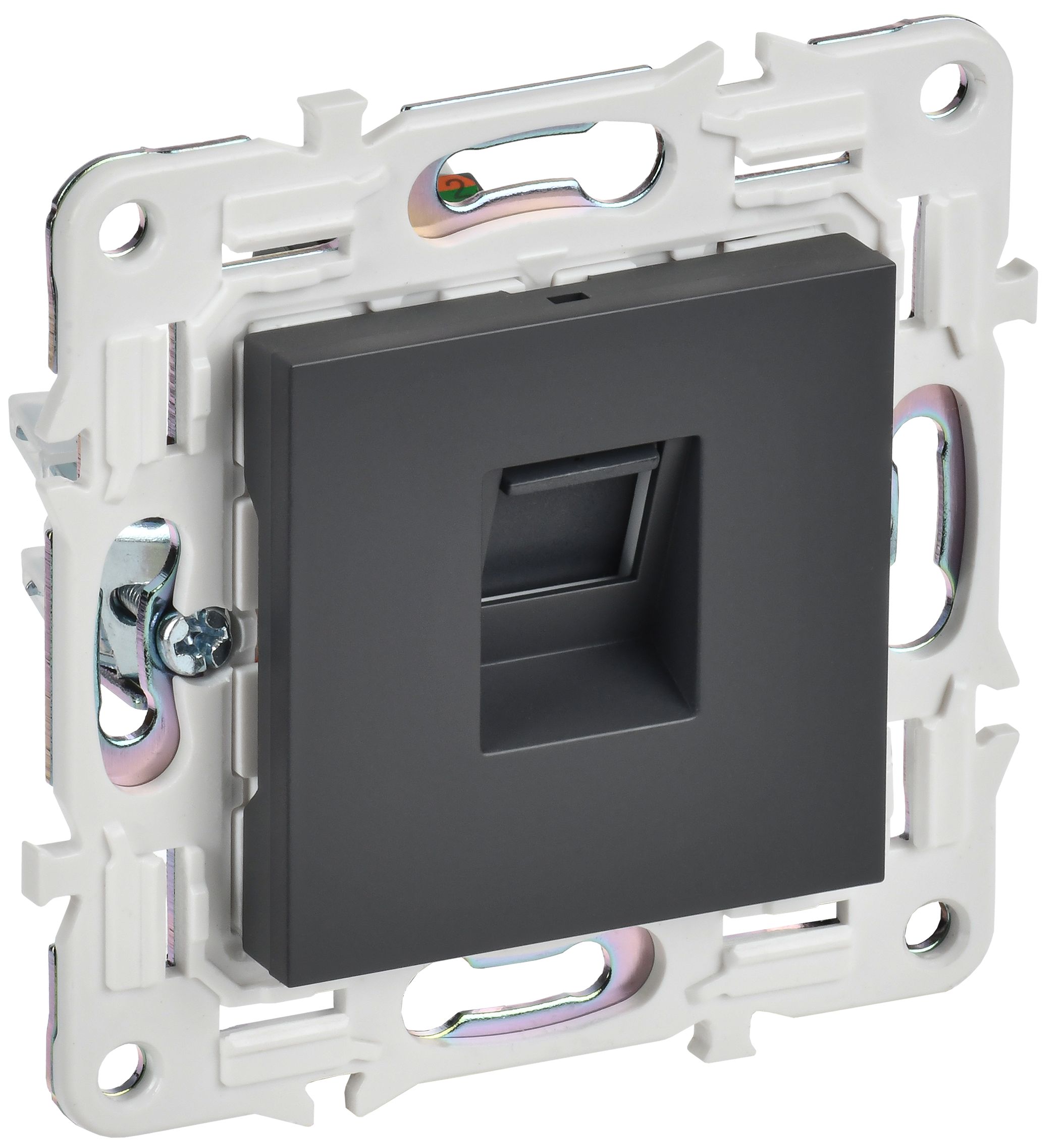 SKANDY Розетка компьютерная RJ45 кат.5E SK-K01T титан IEK