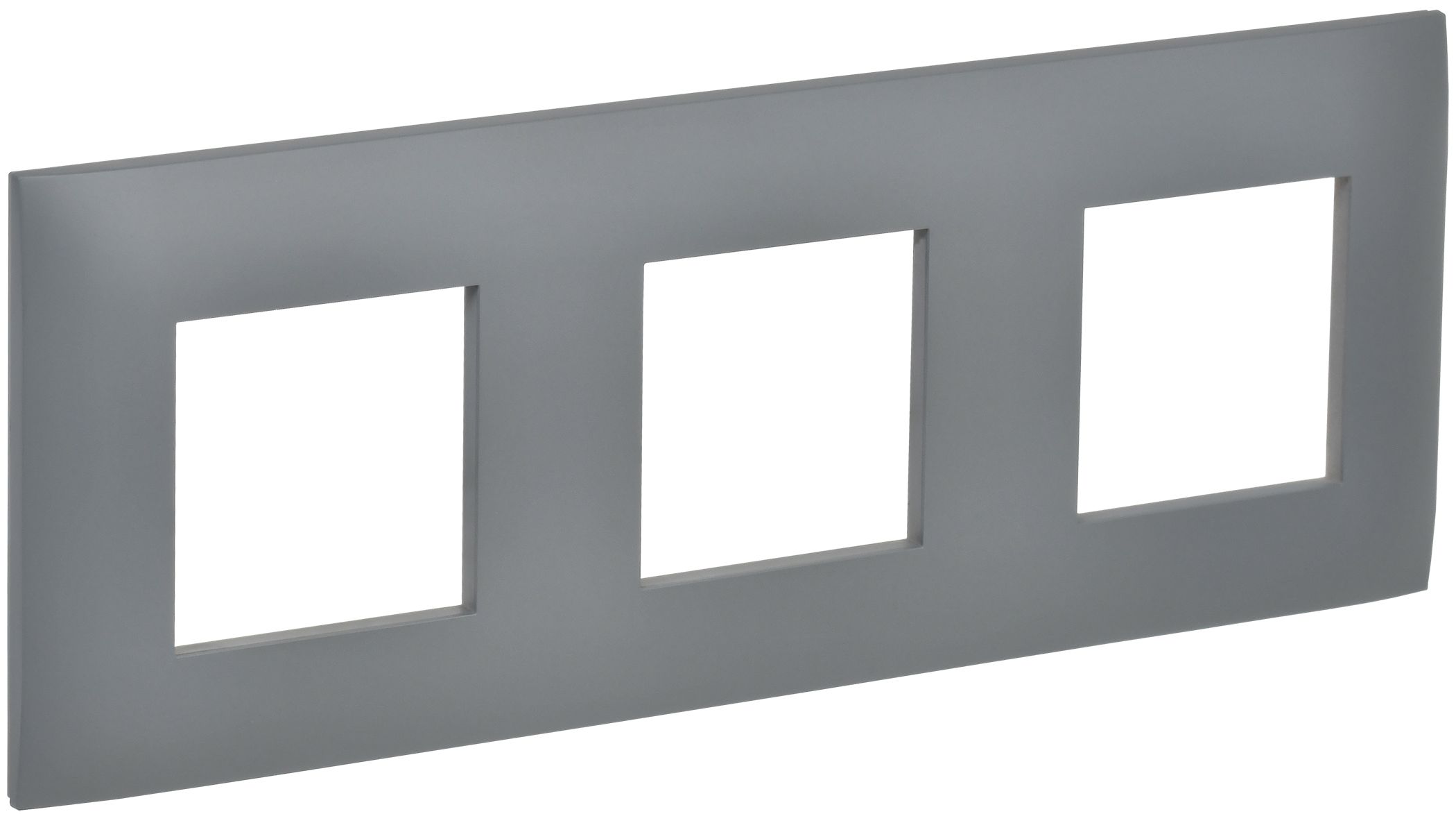 SKANDY Рамка 3-местная SK-F03Gr серый IEK