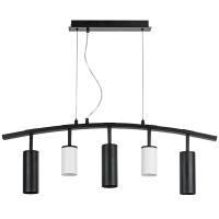 LR735362873 Люстра RULLO 5х50W GU10 ЧЕРНЫЙ/БЕЛЫЙ (571735+214436-2+214487-3)