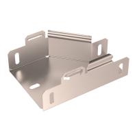 Переходник правый Стандарт INOX (AISI 409) 100х50х50 Промрукав