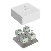 Коробка огнестойкая для кабель-канала 40-0450-FR6.0-8 Е15-Е120 RAL9003 75х75х30 (87 шт/кор) Промрукав