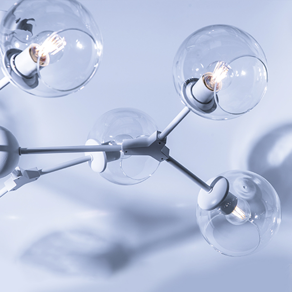 785086 Люстра BETA 8x40W E27 БЕЛЫЙ