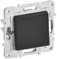 SKANDY Выключатель 1-клавишный 10А SK-V01G графит IEK