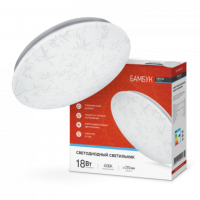 Светильник сд серии DECO 18Вт 230В 6500К 1170Лм 260х55мм БАМБУК IN HOME