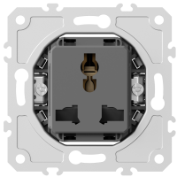 Механизм универсальной розетки мультистандарт 16А 250В~ на винтах, серия DB