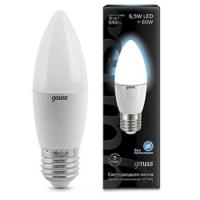 Gauss LED Candle 6.5W E27 4100К
