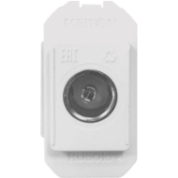 TV розетка 1 модульная MEITON A4202D