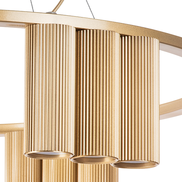 718183 Люстра ROMA 18х28W GU10 (led) CHAMPAGNE GOLD