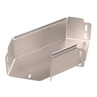 Угол горизонтальный 90 градусов Стандарт INOX (AISI 409) 150х100 Промрукав