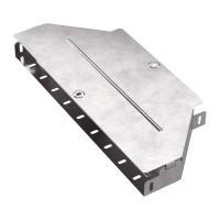 Переходник симметричный с крышкой Стандарт 500х300х50 Промрукав