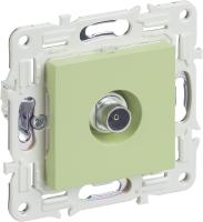 SKANDY Розетка TV оконечная SK-A12G мятный IEK