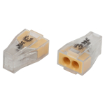 NO-225-363  Клемма ЭРА NO-225-363 быстрозажимная 773-602 прозрачная 2-проводная 0.75-4.0 мм2 упаковка 50 шт