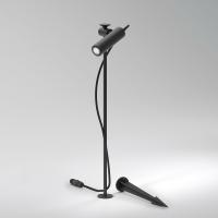 Светильник поворотный садово-парковый светодиодный Covert черный 35173/S черный