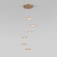 Подвесной светодиодный светильник 90034/6  золото