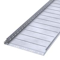 Лоток перфорированный Профи INOX (AISI 316) 500х50x3000 (1,2 мм) (6 м/уп) Промрукав