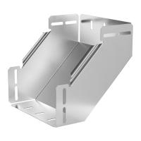 Угол вертикальный внутренний 90 градусов Стандарт INOX (AISI 304) 200х100 Промрукав