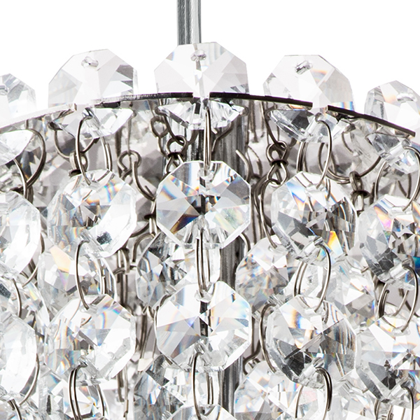 795324 Подвес CRISTALLO 1х40W G9 ХРОМ