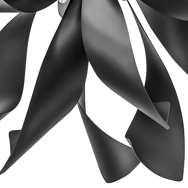 754267 Люстра подв TURBIO 6х6W (led) G9 MATT BLACK