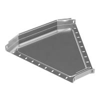 Угол горизонтальный 45 градусов Стандарт INOX (AISI 304) 500х50 Промрукав