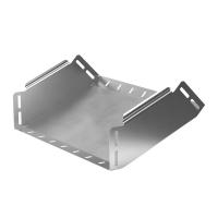 Угол вертикальный внутренний 45 градусов Стандарт INOX (AISI 304) 400х100 Промрукав