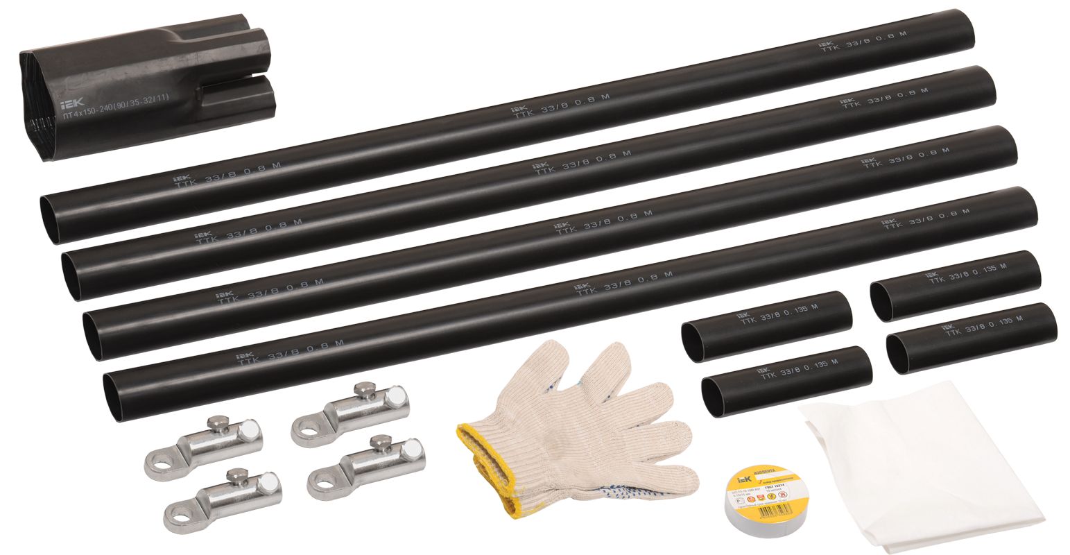 Муфта ПКВ(Н)тп 2х150/240 с/н ПВХ/СПЭ изоляция 1кВ IEK